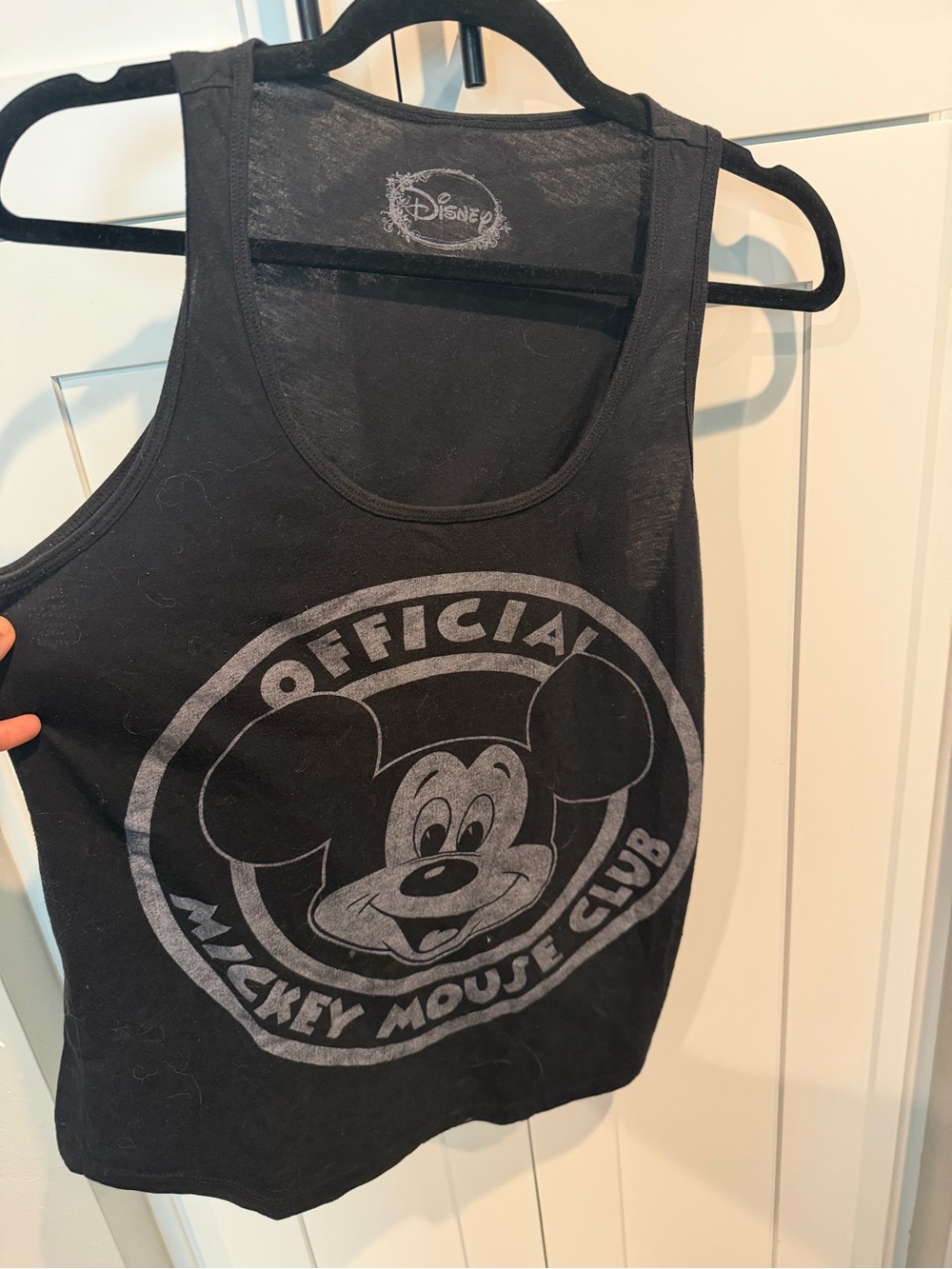 Disney oversized Mickey Mouse Club Graphic Tank Top